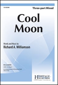 Cool Moon Three-Part Mixed choral sheet music cover Thumbnail